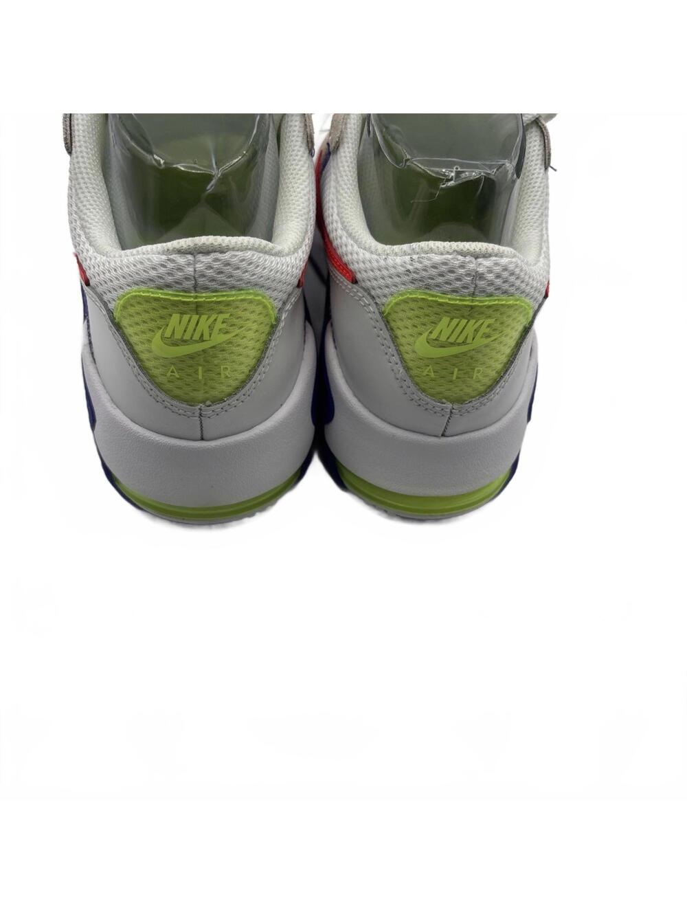 Size 6 (GS) - Nike Air Max 90 Low Air white Green Crimsom DD4353-100 - Picture 4 of 12